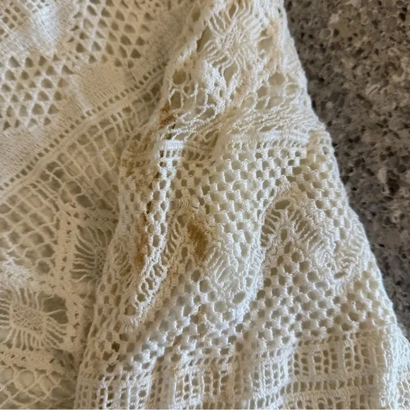 American Eagle Ivory Overlay Dress - Size 2 - Pre-Loved ⭐🤍 - Picture 10 of 13